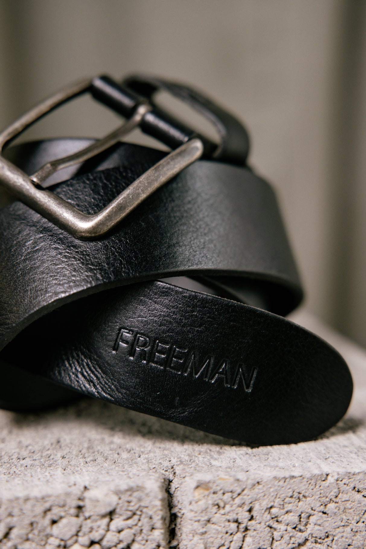 Cinturón hombre negro