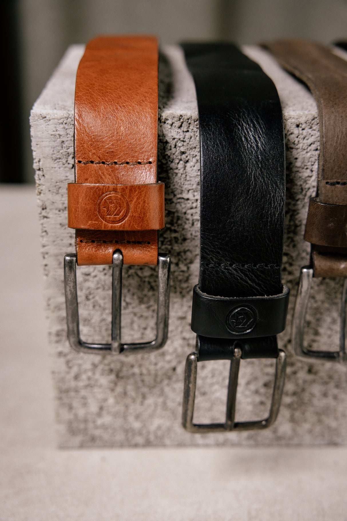 Cinturón hombre elegante