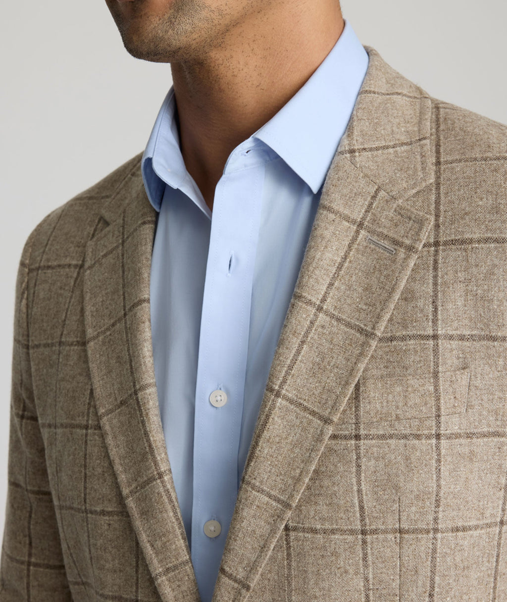 Americana de lana y cachemira italiana