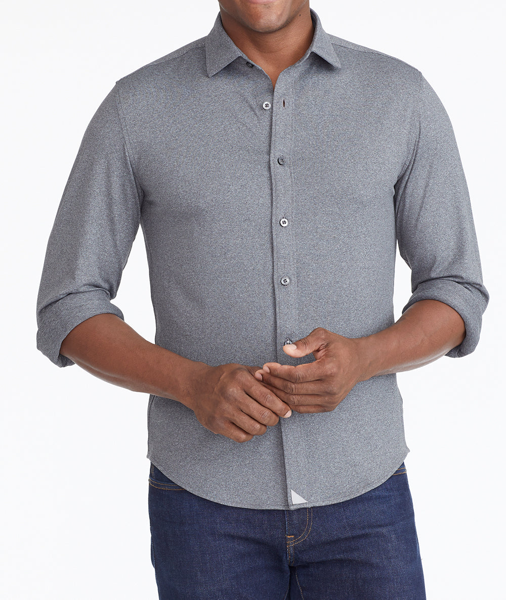 Camisa de manga larga gris